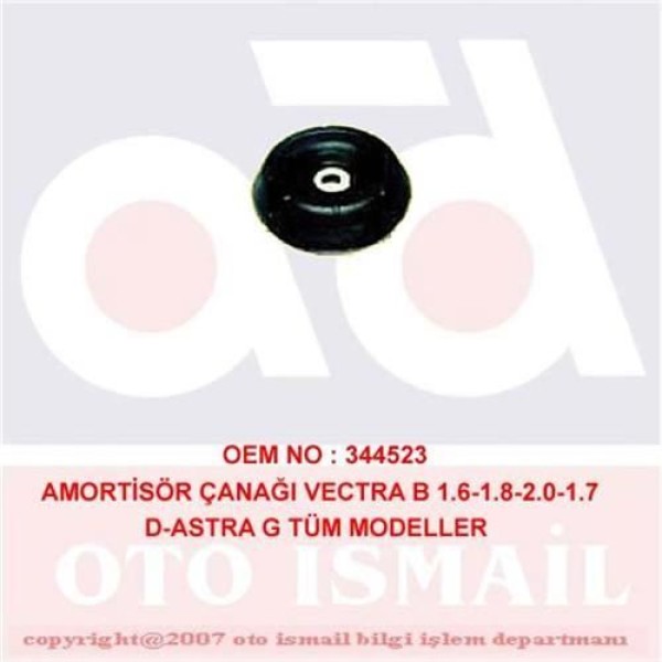 DOĞRU KAUÇUK 673 Amortisör Tablası Takozu Astra G Vectra A B Corsa C 00- Combo 94-01 1.2 1.4 1.7D 1.