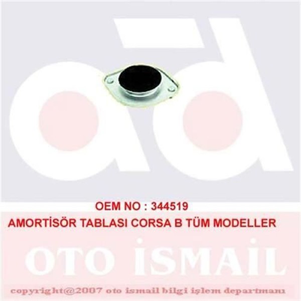 DOĞRU KAUÇUK 680 Amortisör Tablası Takozu Corsa B 93-00 Combo 94-01 Tigra 1.2 1.4 1.4 16V 1.6 16V 1. 