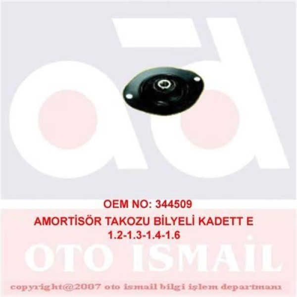DOĞRU KAUÇUK 685 Amortisör Tablası Takozu Bılyelı Kadett E 1.2 1.3 1.4 1.6 