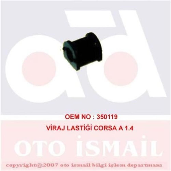 DOĞRU KAUÇUK 687 Viraj Demir Lastiği Ön Corsa A 