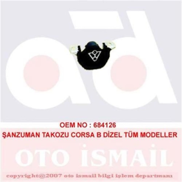 DOĞRU KAUÇUK 707 Motor Takozu Ön Sol Corsa B Tigra A 1.5D 1.5 Td 1.7D 1.7 Td