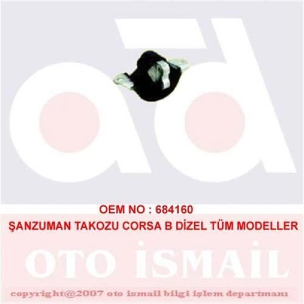 DOĞRU KAUÇUK 708 Motor Takozu Ön Sağ Corsa B Tigra A 1.5D 1.5 Td 1.7D 1.7 Td