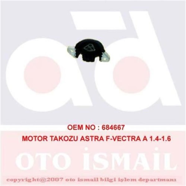 DOĞRU KAUÇUK 718 Motor Takozu Sağ Astra F Vectra A 1.4 1.6 