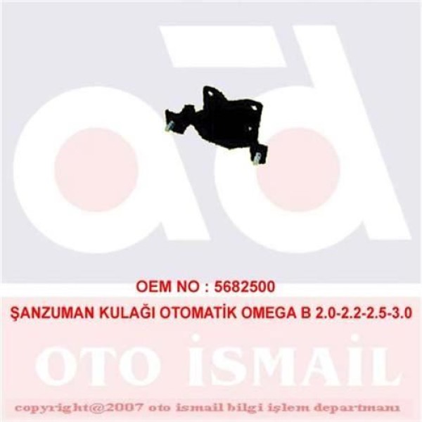 DOĞRU KAUÇUK 731 Motor Takozu Arka Omega B Otomatik Şanzıman