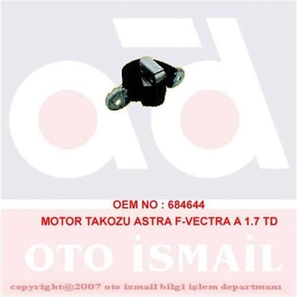 DOĞRU KAUÇUK 733 Motor Takozu Sağ Astra F Vectra A 1.7 Td 1.7 Dı 