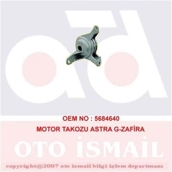DOĞRU KAUÇUK 734 Motor Takozu Sağ Astra G Zafira A 1.2 1.4 1.6 1.8 16V 