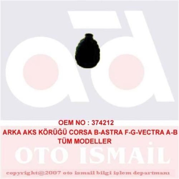 DOĞRU KAUÇUK 750 Aks Körüğü Corsa B Astra F G Vectra A B Tum Modeller