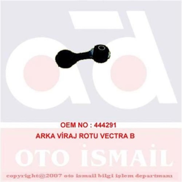 DOĞRU KAUÇUK 753 Stabilizer Z Rotu Arka Vectra B 