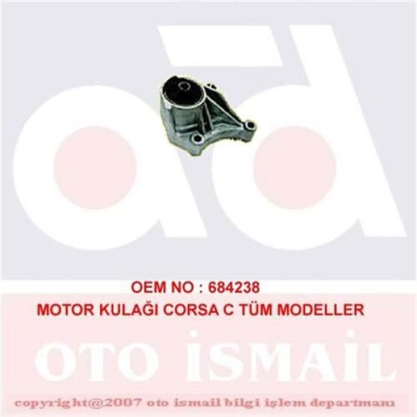 DOĞRU KAUÇUK 760 Motor Takozu Corsa C Combo Merıva A Tigra B