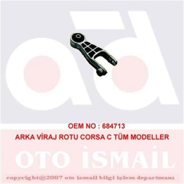 DOĞRU KAUÇUK 762 Motor Takozu Arka Corsa C Combo Merıva A Tigra B 1.4 1.6 1.8 16V 1.7 Cdtı 1.7 Dtı 