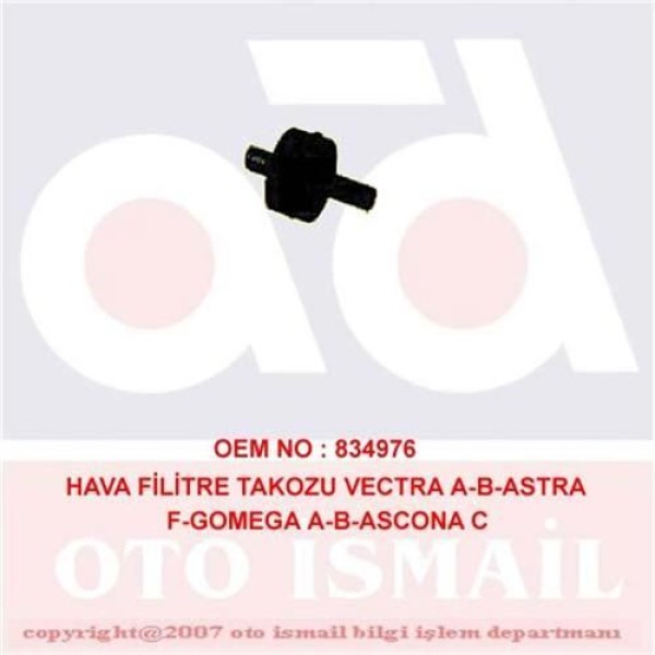 DOĞRU KAUÇUK 768 Hava Filtresi Takozu Astra F G H J Corsa C D Zafira A Frontera B Ascona C Calıbra A