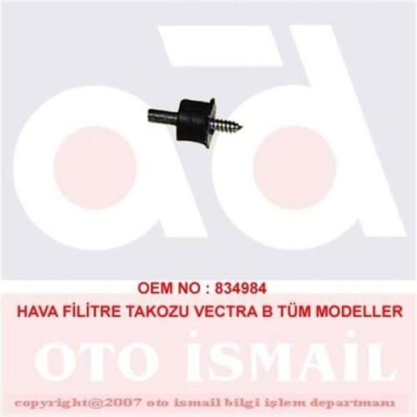 DOĞRU KAUÇUK 769 Hava Filtresi Takozu Vectra B