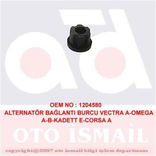 DOĞRU KAUÇUK 772 Alternatör Bağlantı Burcu Vectra A Omega A B Kadett E Corsa A 