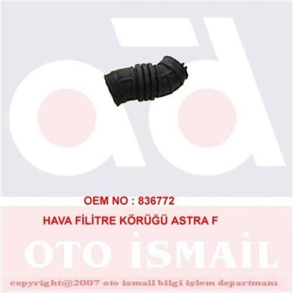DOĞRU KAUÇUK 778 Hava Filtre Körüğü Astra F G Vectra A Corsa A B C 