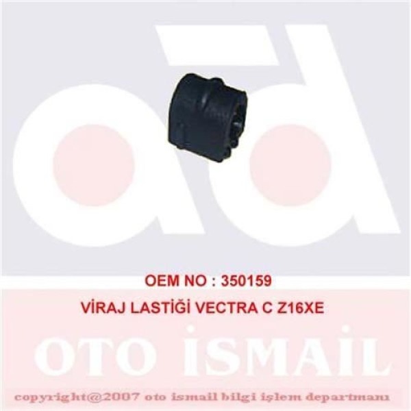 DOĞRU KAUÇUK 781 Viraj Demir Lastiği Ön Vectra C 