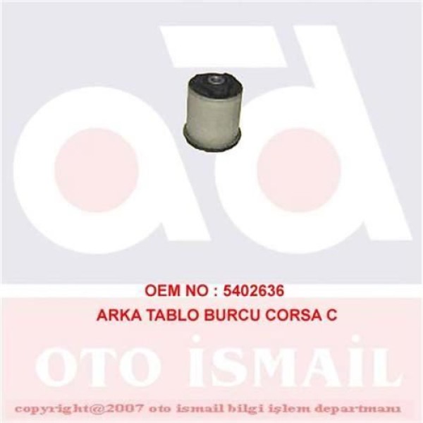 DOĞRU KAUÇUK 786 Dingil Takozu Arka Corsa B C Combo C Tigra A B