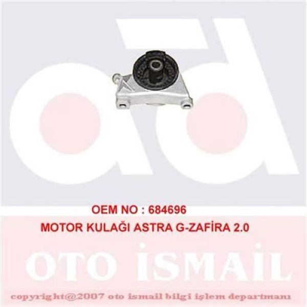DOĞRU KAUÇUK 791 Motor Takozu Ön Astra G Zafira 2.0 16V 2.0 Dtı 2.0 Dı 