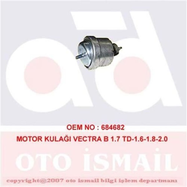 DOĞRU KAUÇUK 811 Motor Takozu Ön Sol Vectra B 1.7 Td 