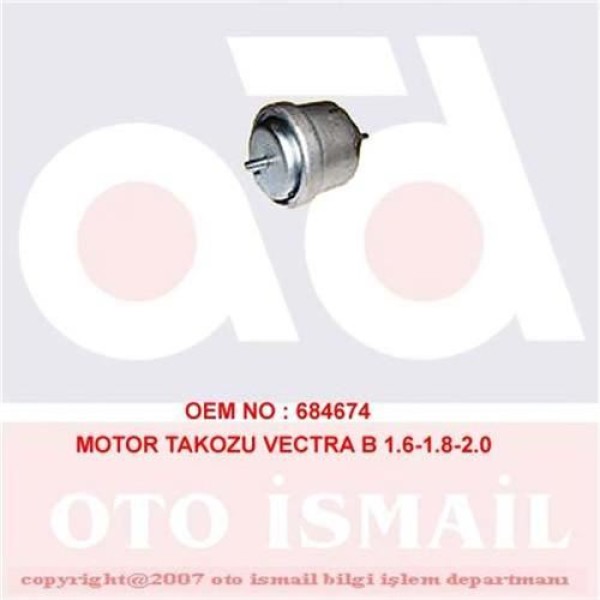 DOĞRU KAUÇUK 815 Motor Takozu Sağ Vectra B 1.6 1.8 2.0 