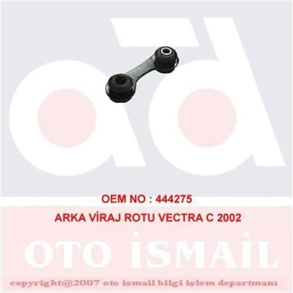 DOĞRU KAUÇUK 816 Stabilizer Z Rotu Arka Croma 05- / Vectra C 03- Sıgnum 