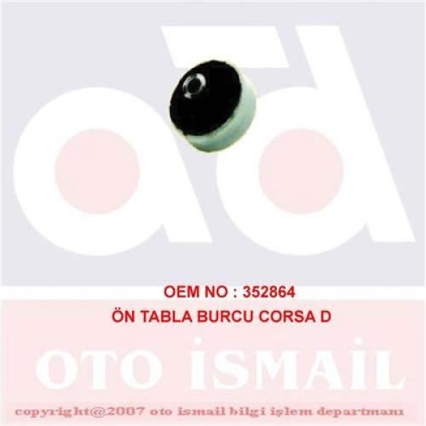 DOĞRU KAUÇUK 836 Salıncak Burcu Ön Corsa D 05- 