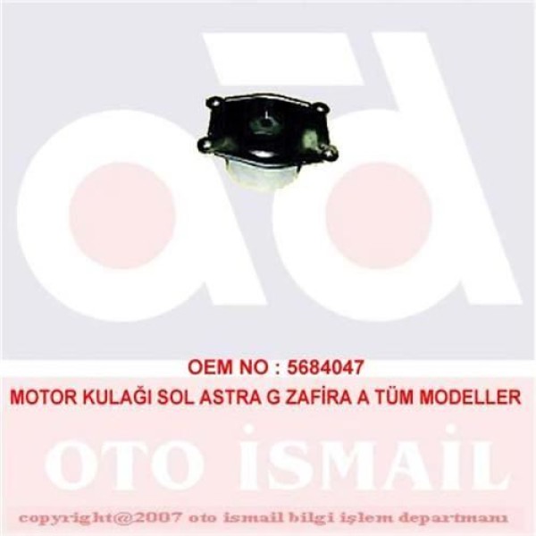 DOĞRU KAUÇUK 859 Motor Takozu Sol Astra G Zafira A 2.0 Gsı Opc 2.2 16V 2.0 Dtı 2.0 Dı 2.0T 16V V2.0D 