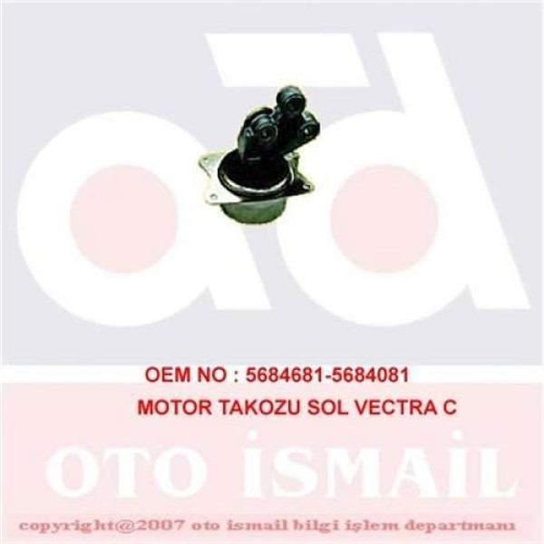 DOĞRU KAUÇUK 866 Motor Takozu Sol Vectra B Y20Dth Fz