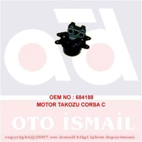 DOĞRU KAUÇUK 877 Motor Takozu Ön Sol Corsa C 1.2 1.0 