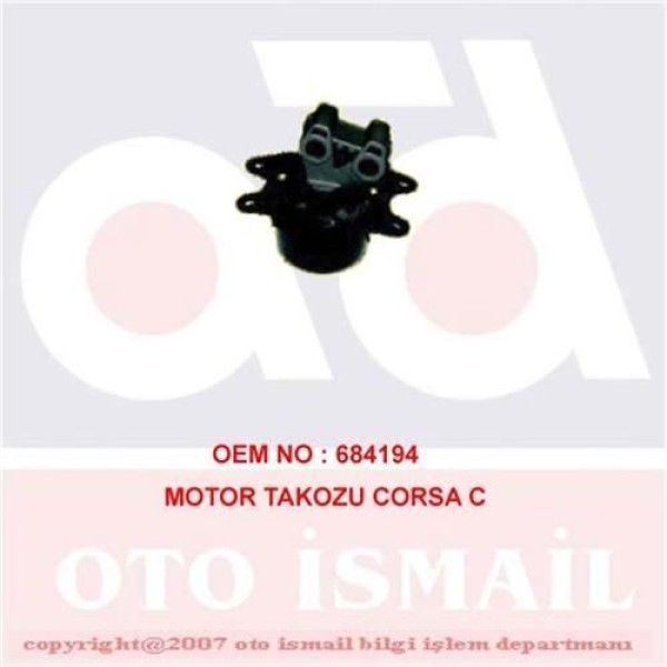 DOĞRU KAUÇUK 878 Motor Takozu Corsa C Combo C 1.7Dı 1.7Dtı