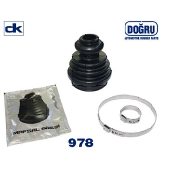 DOĞRU KAUÇUK 978 Aks Körüğü Iç Transporter T4 -03 Sacsız