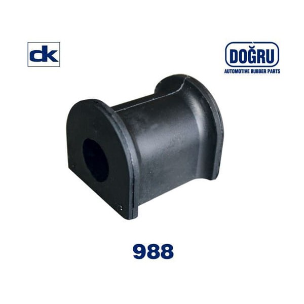 DOĞRU KAUÇUK 988 Viraj Demir Lastiği Arka Caddy III 04- 19Mm
