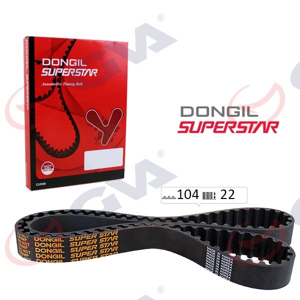 DONGIL 104RU22 Triger Kayışı (104×220) Honda Civic 1.6 1.7 16V (00-05) Fr-V 1.7Vtec 16V (04-06)