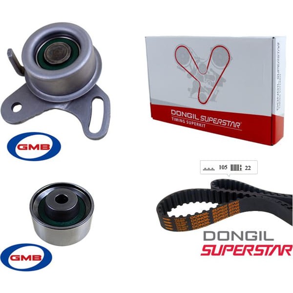 DONGIL KIT105RU22 Eksantrik Gergi Seti (105×220) Accent Era 1.4-1.6-16V-Coupe 1.6İ 16V-Elantra 1.6-G