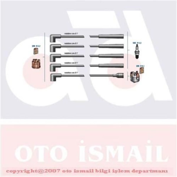 DODUCO 7750 Buji Kablosu Nıva Samara Vega 