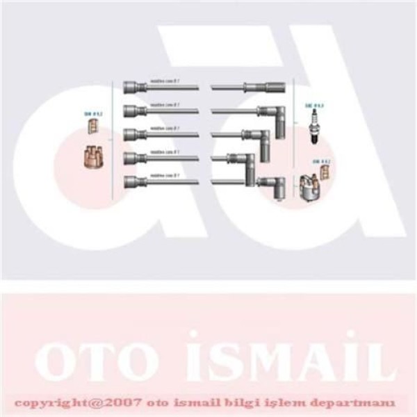 DODUCO 7822 Buji Kablosu Tipo 97-99 1.4Ie 