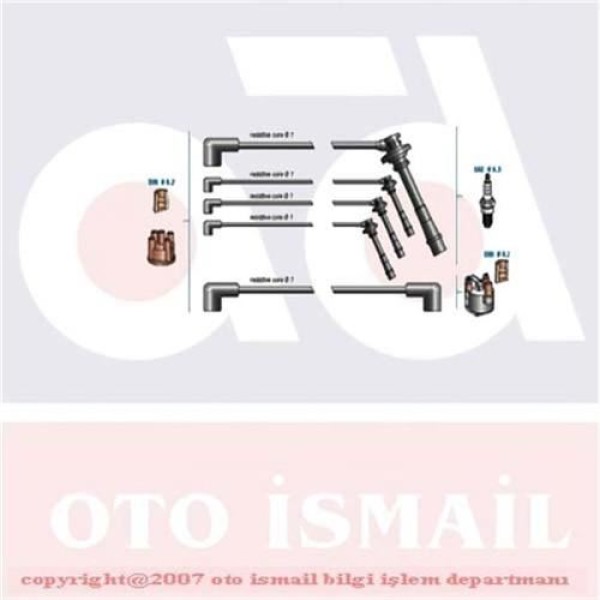 DODUCO 7893 Buji Kablosu Corolla Ae92 88-92 1.6 