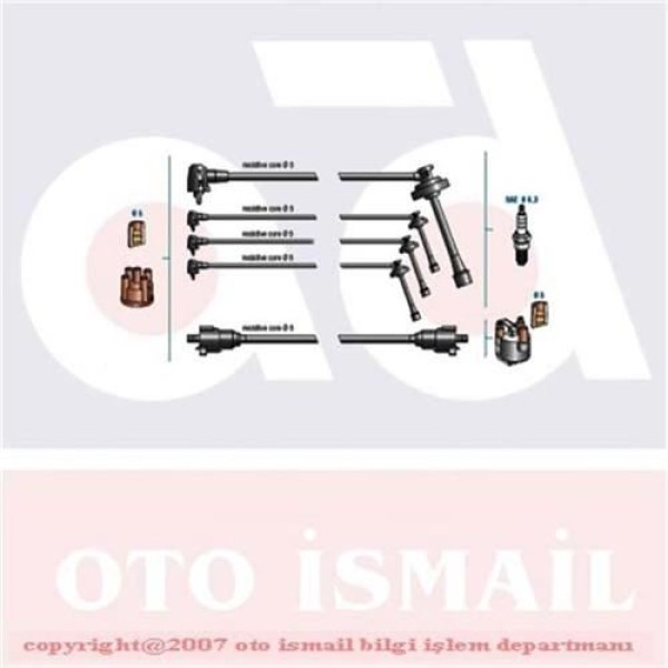 DODUCO 7894 Buji Kablosu Corona At171 At181 88-91