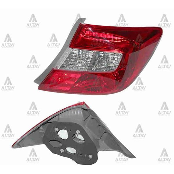 DEPO 117-1905R-UE Stop Lambası Sağ- Duysuz - Honda Civic 11-