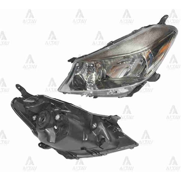 DEPO 212-11T6L-LDEM7 Ön Far Sol- Elektrikli Fume - Toyota Yaris 11-13 