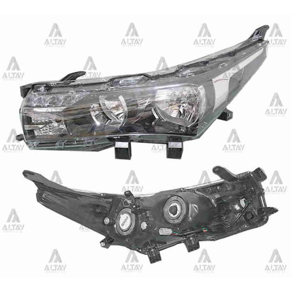 DEPO 212-11Y1L-LDEM2 Ön Far Sol- Siyah - Toyota Corolla 13-
