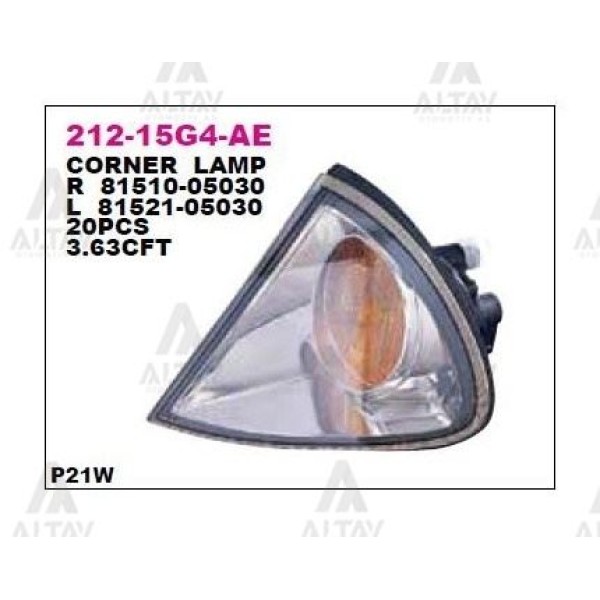 DEPO 212-15G4R-AE Sinyal Lambası Ön Sağ Avensis 01-02 