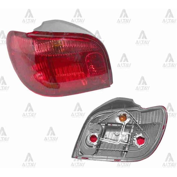 DEPO 212-19H3L-LD-UE Stop Lambası Sol- Duysuz - Toyota Yaris 03-05 