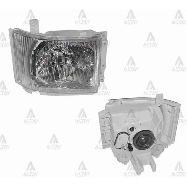 DEPO 213-1139RMLD-EM Ön Far Sağ- Motorlu - Isuzu Npr 07- 