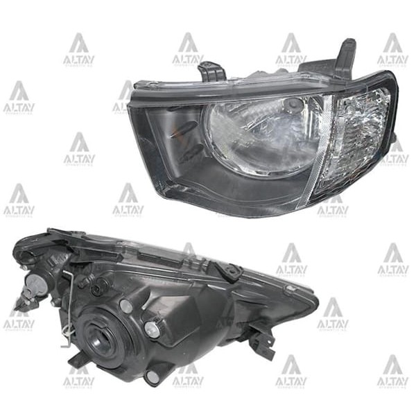 DEPO 214-1180L-LDEMC Ön Far Sol- Mitsubishi L200 09-10