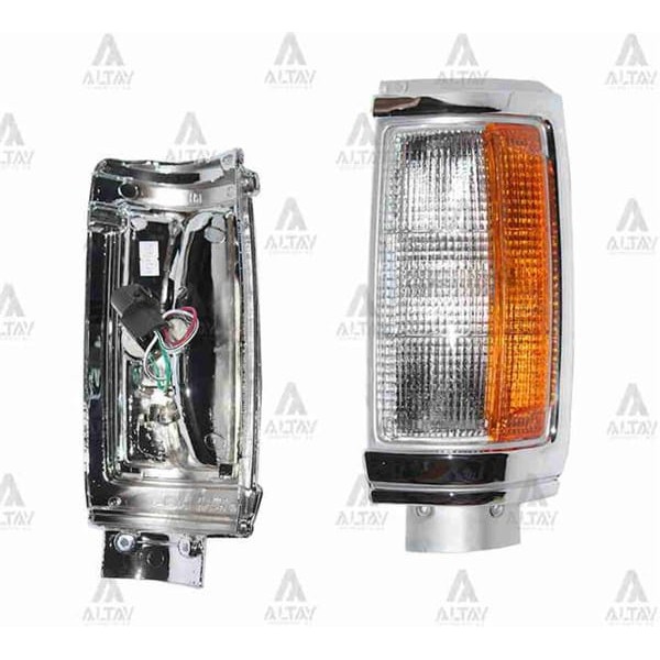 DEPO 214-1508L-AE1 Sinyal Lambası Ön Sol L200 92-96 Nikelajlı 