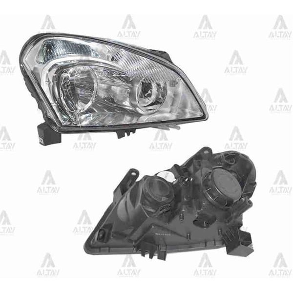 DEPO 215-11B8R-LD-EM Ön Far Sağ- Nissan Qashqai 07-09 