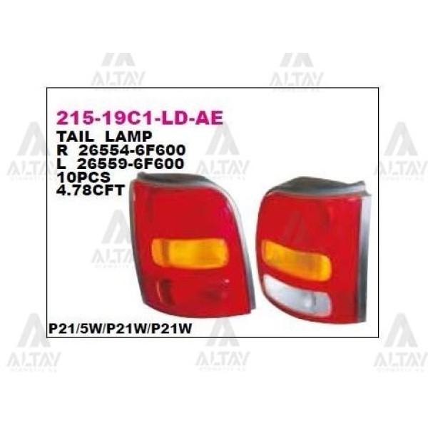 DEPO 21519C1LLDAE Stop Lambası Sol Micra 98- 