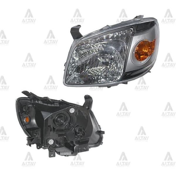 DEPO 216-1154L-LDEM2 Ön Far Sol- Siyah - Mazda Bt50 07- 