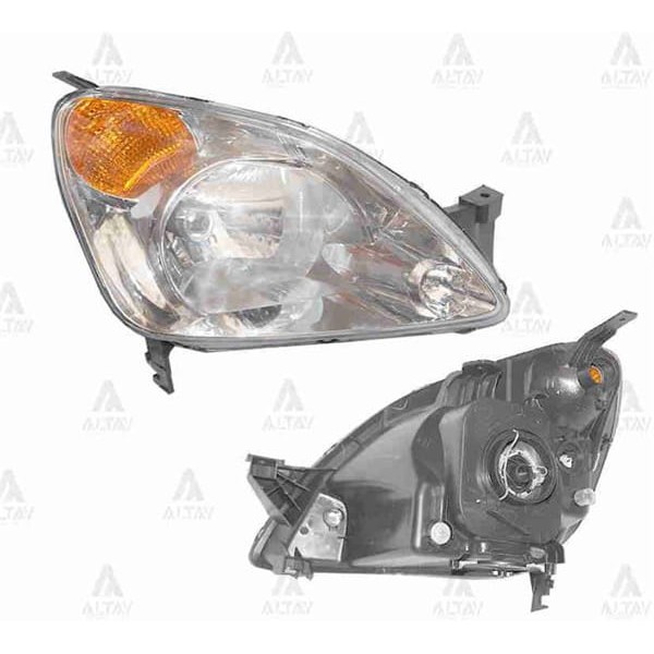 DEPO 217-1138R-LDEMY Ön Far Sağ- Sarı Sinyalli - Honda Cr-V 01-03