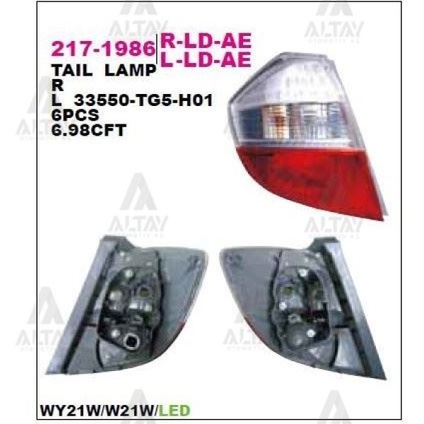 DEPO 2171986RLDAE Stop Lambası Sağ Jazz 08 -